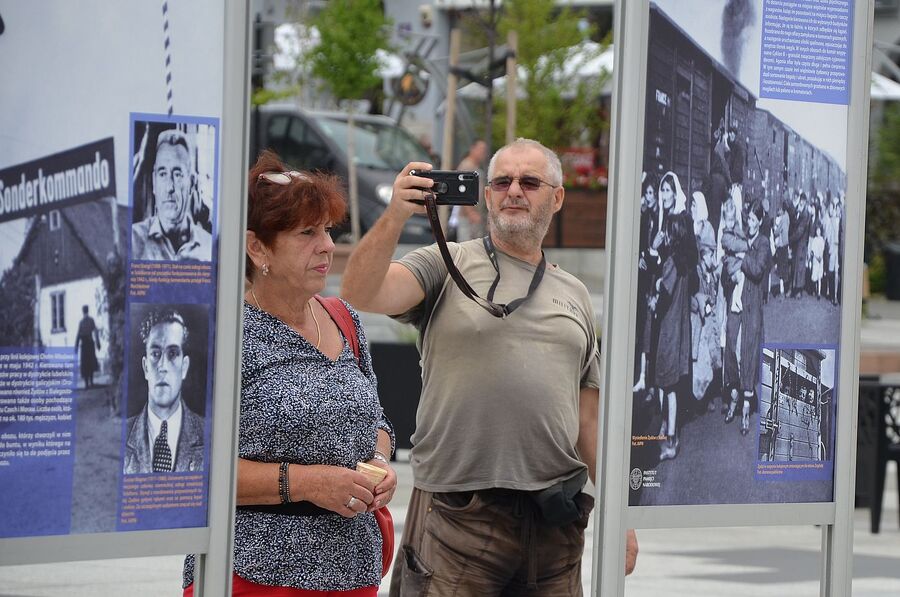 Uczciliśmy pamięć żydowskiej społeczności Bochni. Fot. Janusz Ślęzak (IPN)