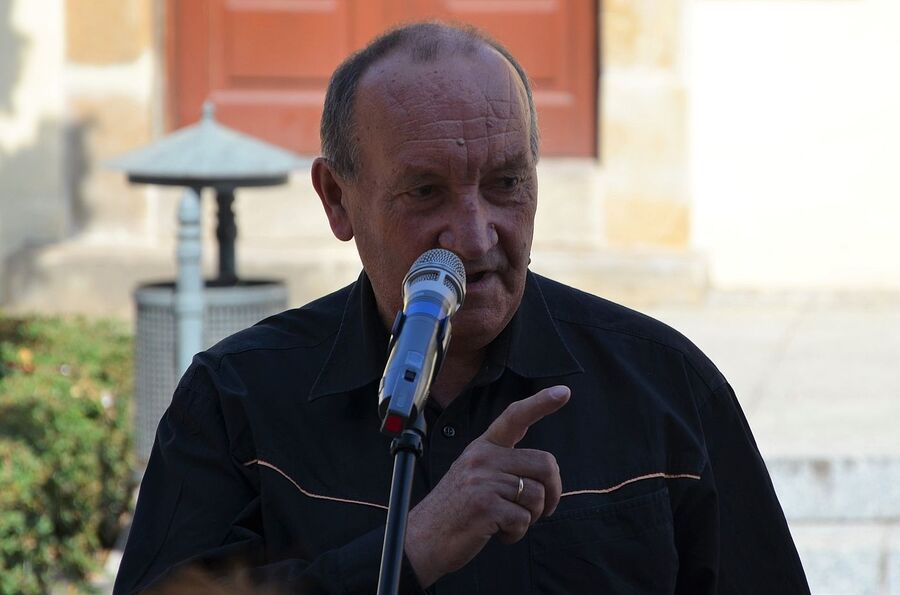 W Wieliczce uczczono pamięć Żydów – ofiar niemieckiej Akcji Reinhardt. Fot. Janusz Ślęzak (IPN)