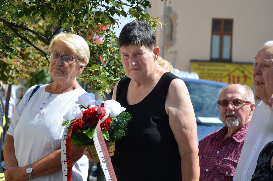 W Wieliczce uczczono pamięć Żydów – ofiar niemieckiej Akcji Reinhardt. Fot. Janusz Ślęzak (IPN)