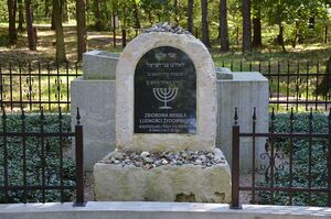 W Niepołomicach uczczono pamięć Żydów – ofiar niemieckiej Akcji Reinhardt. Fot. Janusz Ślęzak (IPN)