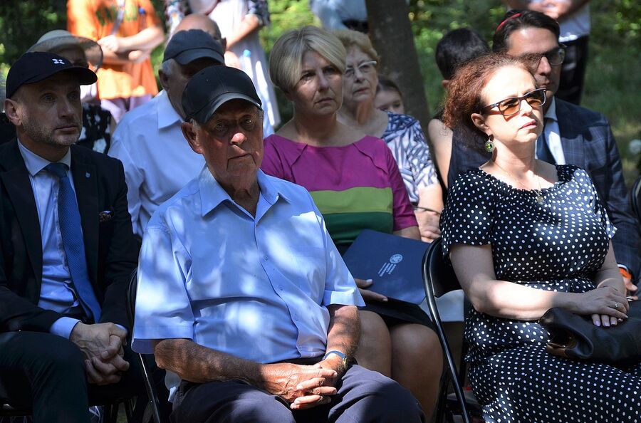 W Niepołomicach uczczono pamięć Żydów – ofiar niemieckiej Akcji Reinhardt. Fot. Janusz Ślęzak (IPN)