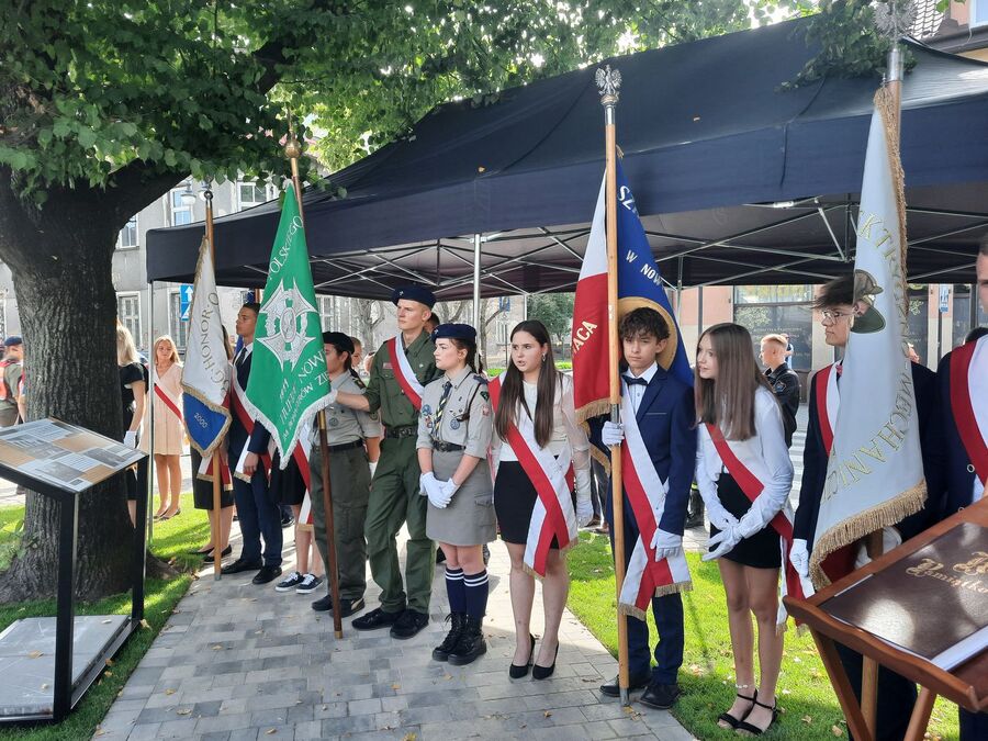 W Nowym Sączu otwarto Skwer Pamięci Ofiar Zagłady. Fot. IPN