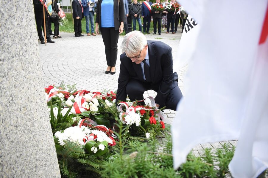 42. rocznica podpisania Porozumień Sierpniowych. Uroczystości w Kielcach. Fot. Dariusz Skrzyniarz (IPN)