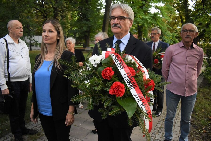 42. rocznica podpisania Porozumień Sierpniowych. Uroczystości w Kielcach. Fot. Dariusz Skrzyniarz (IPN)