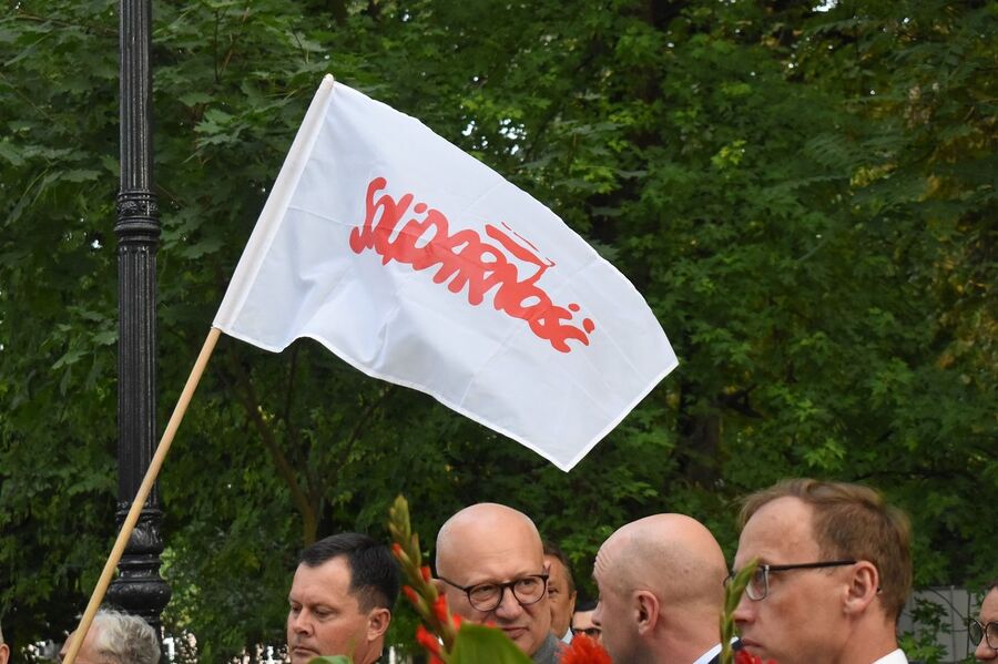 42. rocznica podpisania Porozumień Sierpniowych. Uroczystości w Kielcach. Fot. Dariusz Skrzyniarz (IPN)