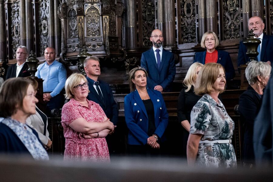 Krakowskie uroczystości w 42. rocznicę podpisania Porozumień Sierpniowych. Fot. Agnieszka Masłowska (IPN)