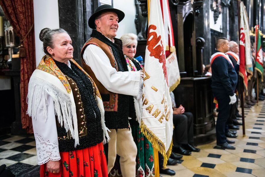 Krakowskie uroczystości w 42. rocznicę podpisania Porozumień Sierpniowych. Fot. Agnieszka Masłowska (IPN)