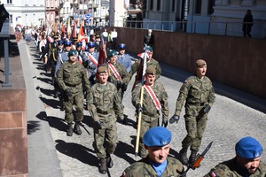 Kielce upamiętniły bohaterskich obrońców Westerplatte. Fot. Dariusz Skrzyniarz (IPN)
