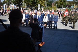 Kielce upamiętniły bohaterskich obrońców Westerplatte. Fot. Dariusz Skrzyniarz (IPN)