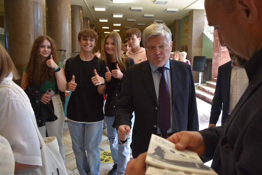 Premierowy pokaz filmu pt. „Kieleckie Westerplatte”. Fot. Dariusz Skrzyniarz (IPN)