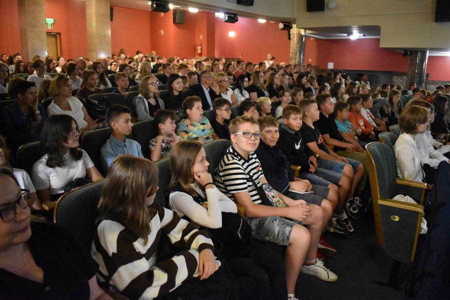 Premierowy pokaz filmu pt. „Kieleckie Westerplatte”. Fot. Dariusz Skrzyniarz (IPN)