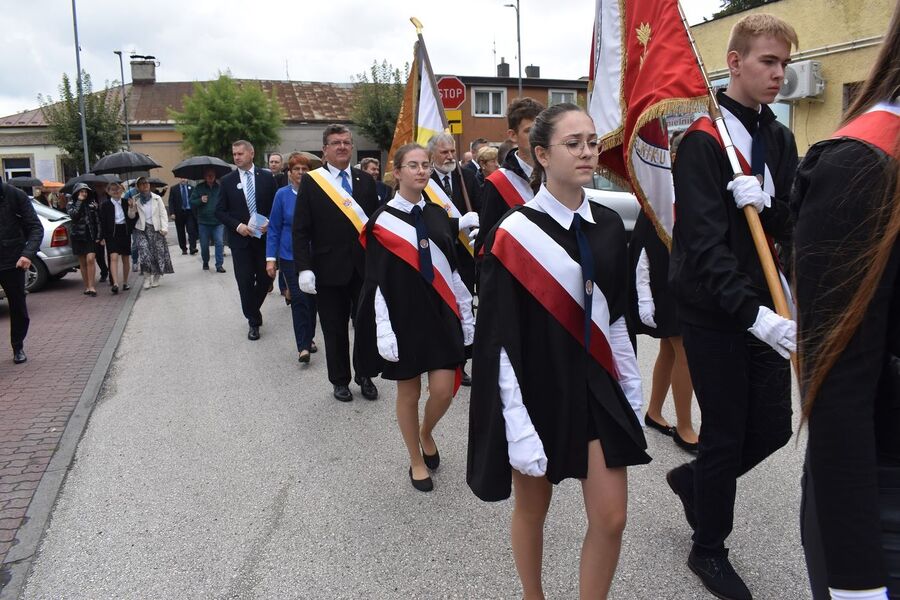 Uroczystości w Chmielniku. Fot. Dariusz Skrzyniarz (IPN)