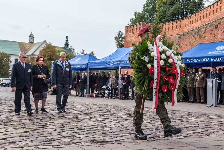 Kraków. 83. rocznica agresji ZSRS na Polskę i Dzień Sybiraka. Fot. Agnieszka Masłowska (IPN)