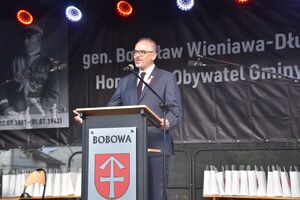 W Bobowej uczczono gen. Wieniawę-Długoszowskiego. Fot. IPN