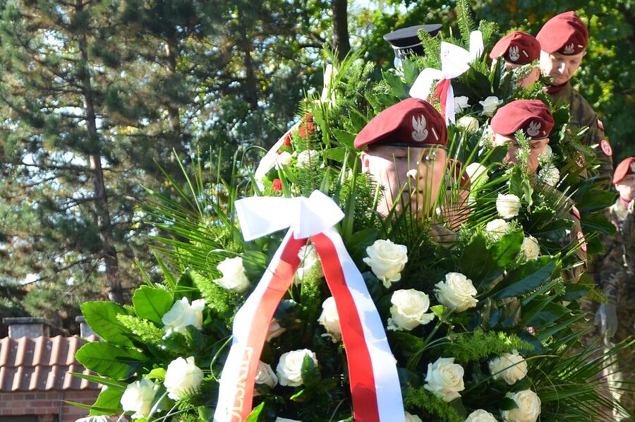 Uroczystości pogrzebowe Mieczysława Gila w Krakowie. Fot. Janusz Ślęzak (IPN)