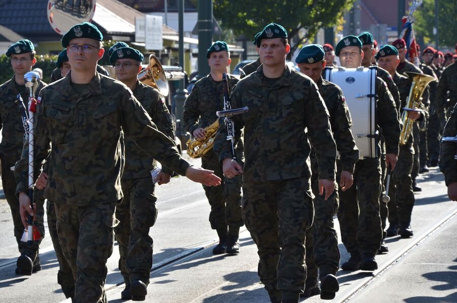 Uroczystości pogrzebowe Mieczysława Gila w Krakowie. Fot. Janusz Ślęzak (IPN)