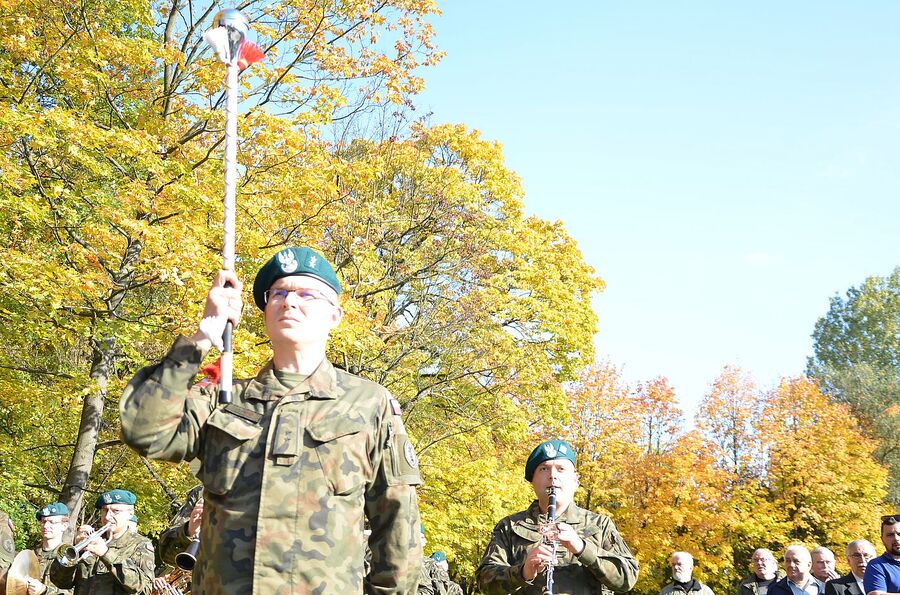 Uroczystości pogrzebowe Mieczysława Gila w Krakowie. Fot. Janusz Ślęzak (IPN)