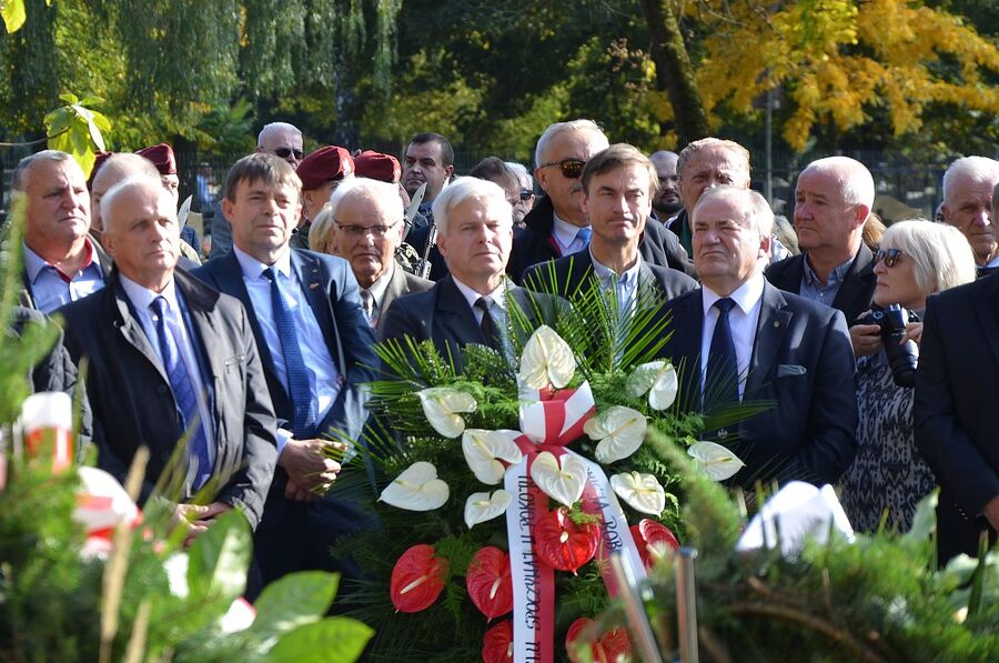 Uroczystości pogrzebowe Mieczysława Gila w Krakowie. Fot. Janusz Ślęzak (IPN)