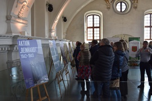 Wystawa i konferencja w 80. rocznicę zagłady getta w Chmielniku. Fot. Marzena Grosicka (IPN)