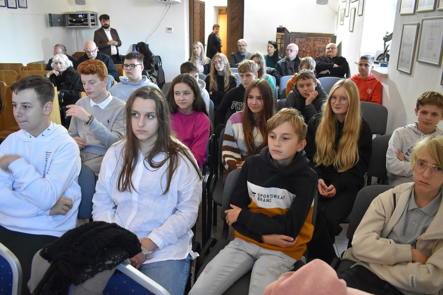 Wystawa i konferencja w 80. rocznicę zagłady getta w Chmielniku. Fot. Dariusz Skrzyniarz (IPN)