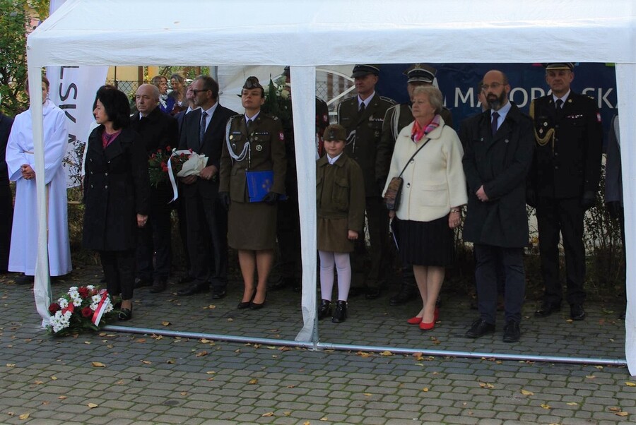 W Rabce-Zdroju odsłonięto pomnik legionistów. Fot. Jakub Ryba (IPN)