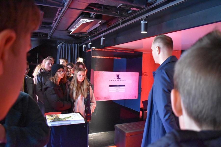 „Gra Szyfrów” w Końskich. Fot. Katarzyna Polit (IPN)