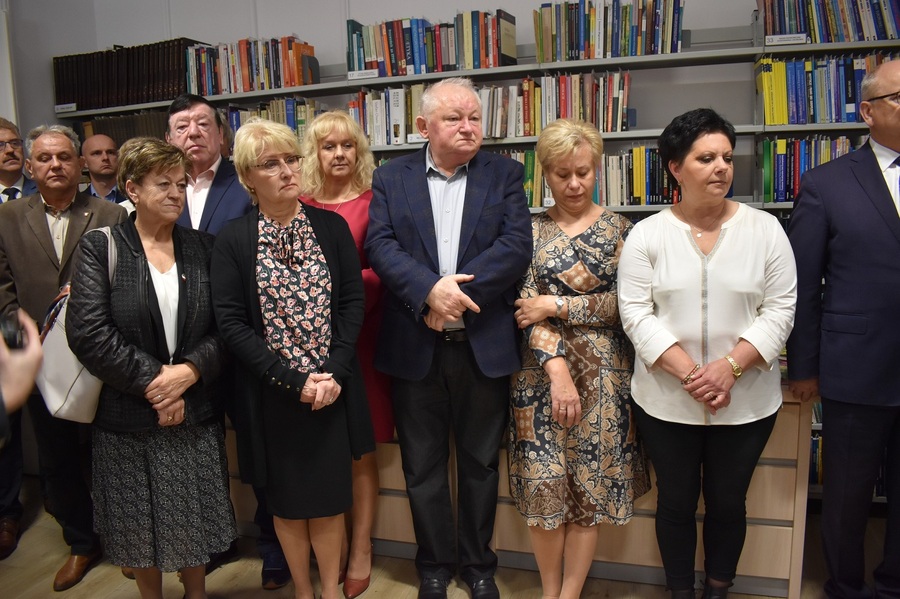 Końskie. Wernisaż wystawy „Waldemar Szwiec »Robot«”. Fot. Katarzyna Polit (IPN)