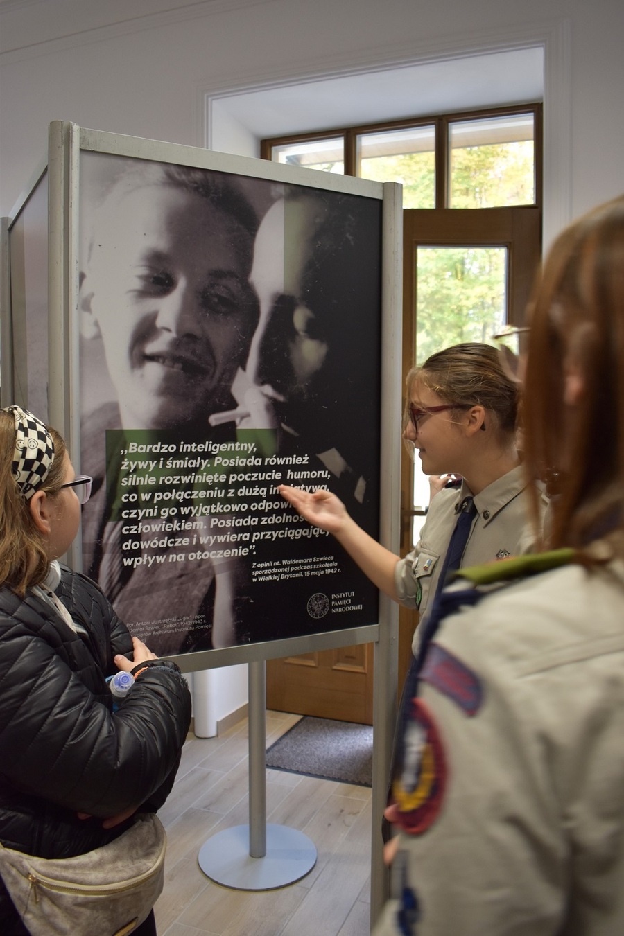 Końskie. Wernisaż wystawy „Waldemar Szwiec »Robot«”. Fot. Katarzyna Polit (IPN)