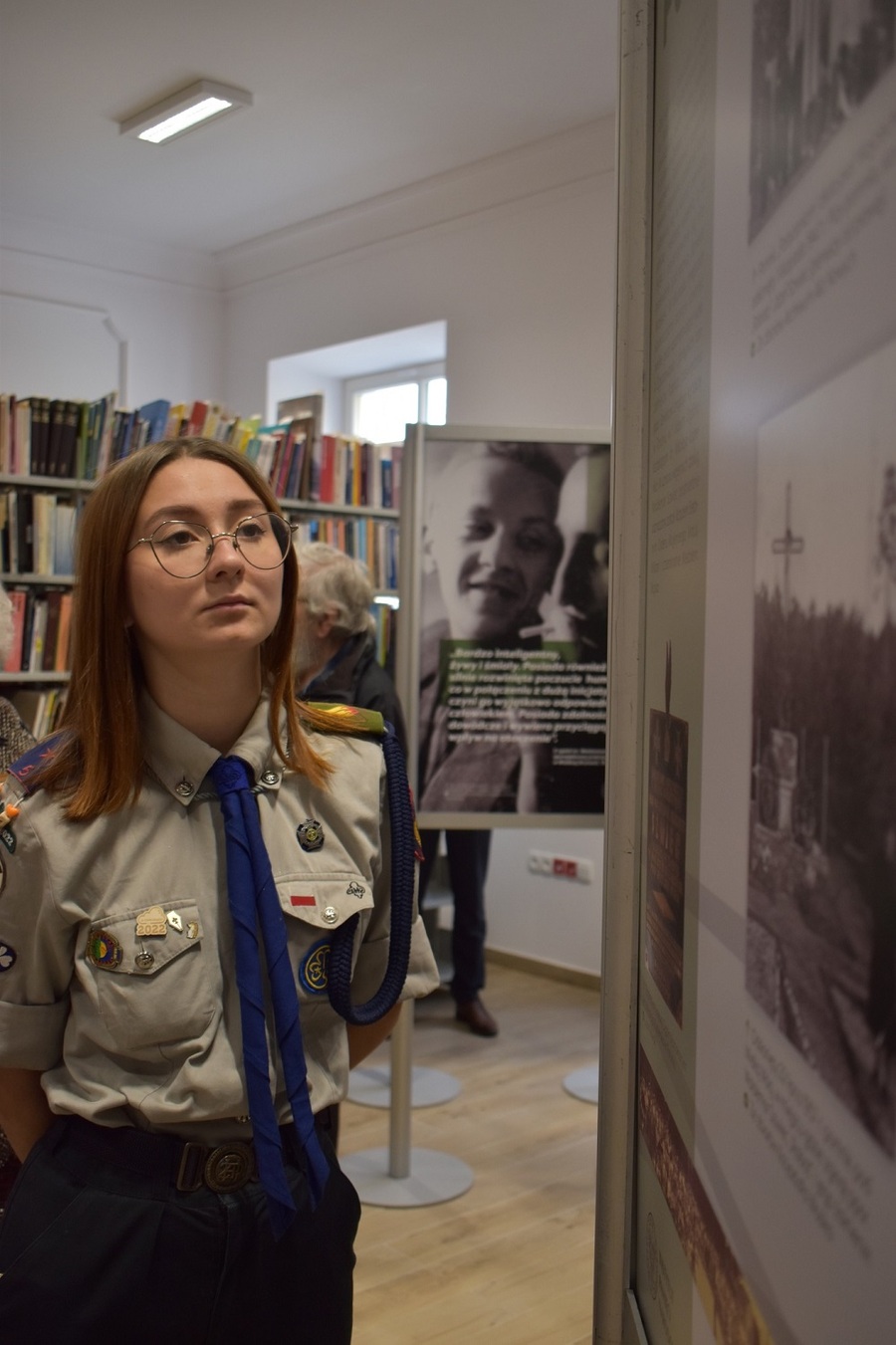 Końskie. Wernisaż wystawy „Waldemar Szwiec »Robot«”. Fot. Katarzyna Polit (IPN)