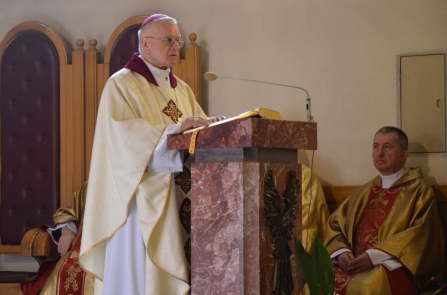 W Rzezawie upamiętniono żołnierza NOW/AK Władysława Gałkę. Fot. Janusz Ślęzak (IPN)