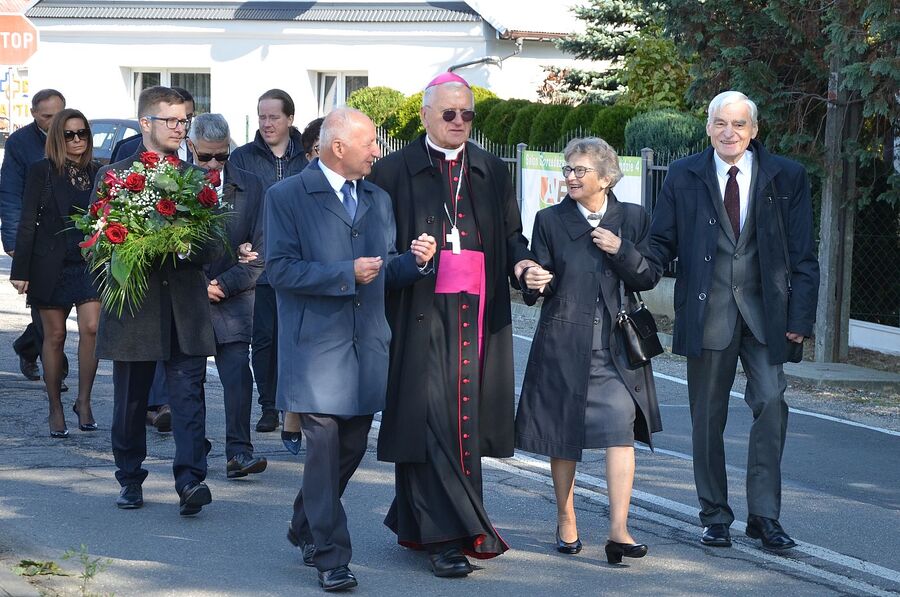 W Rzezawie upamiętniono żołnierza NOW/AK Władysława Gałkę. Fot. Janusz Ślęzak (IPN)