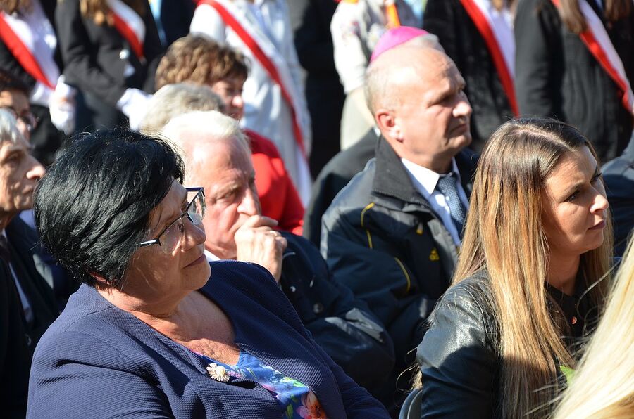 W Rzezawie upamiętniono żołnierza NOW/AK Władysława Gałkę. Fot. Janusz Ślęzak (IPN)