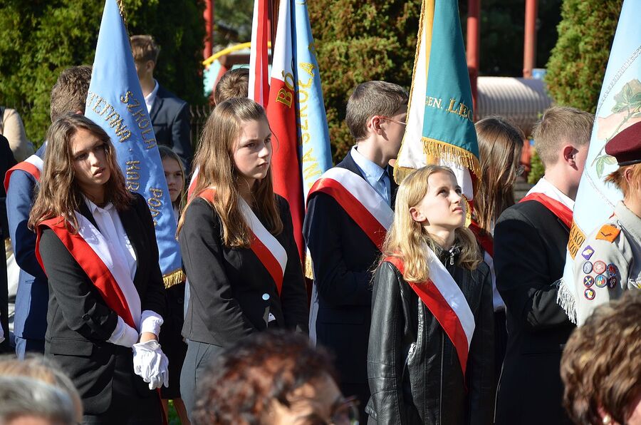 W Rzezawie upamiętniono żołnierza NOW/AK Władysława Gałkę. Fot. Janusz Ślęzak (IPN)