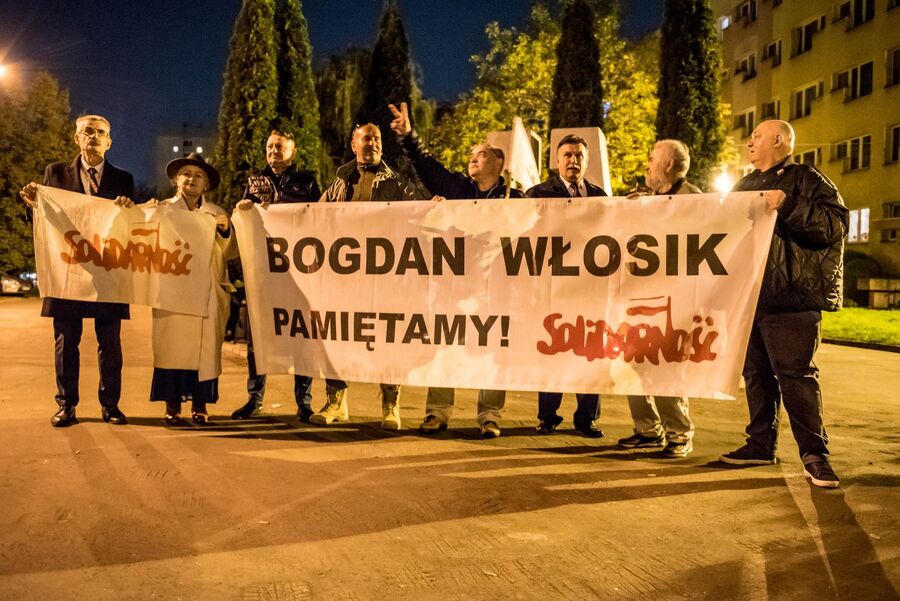 Uroczystość w 40. rocznicę śmierci Bogdana Włosika. Fot. Agnieszka Masłowska (IPN)