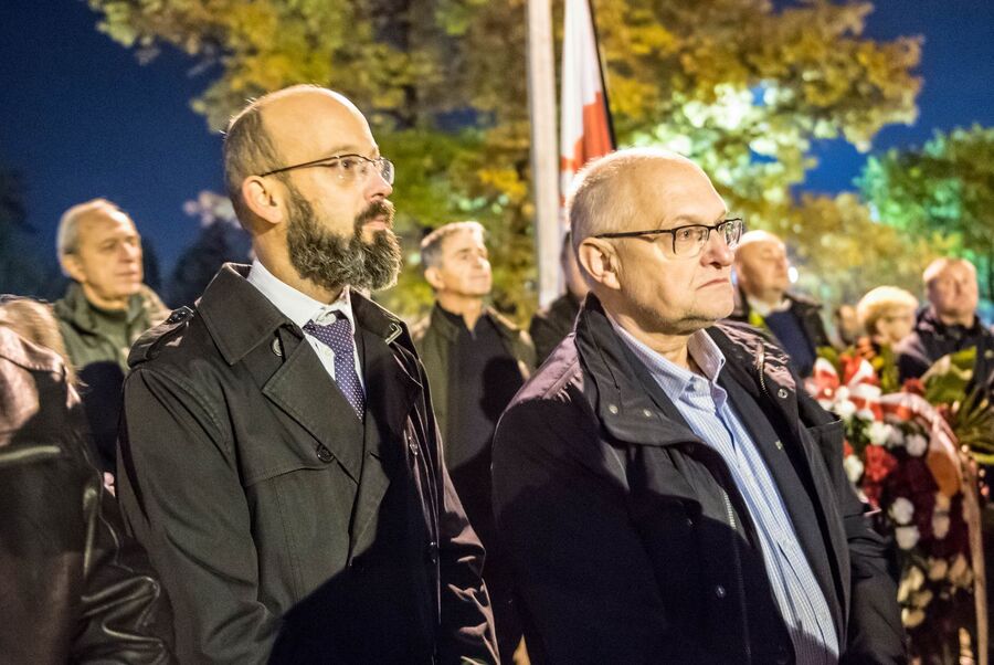 Uroczystość w 40. rocznicę śmierci Bogdana Włosika. Fot. Agnieszka Masłowska (IPN)