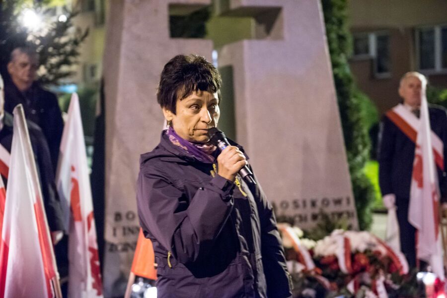 Uroczystość w 40. rocznicę śmierci Bogdana Włosika. Fot. Agnieszka Masłowska (IPN)