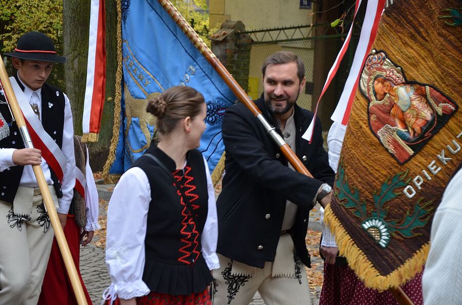 Uroczystości w 80. rocznicę śmierci Józefy Machay-Mikowej. Fot. Janusz Ślęzak (IPN)