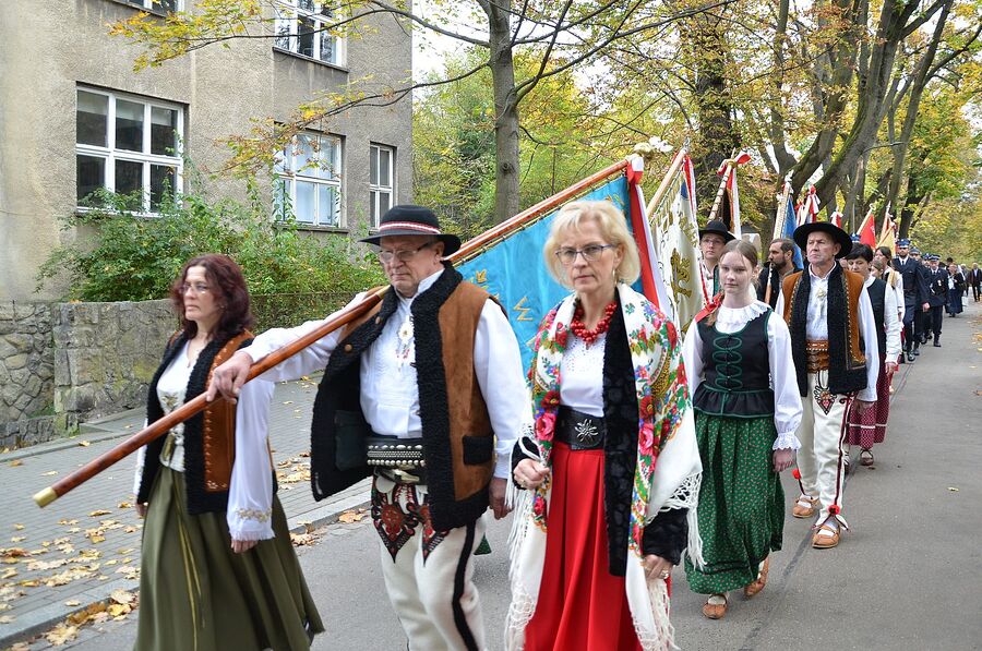 Uroczystości w 80. rocznicę śmierci Józefy Machay-Mikowej. Fot. Janusz Ślęzak (IPN)
