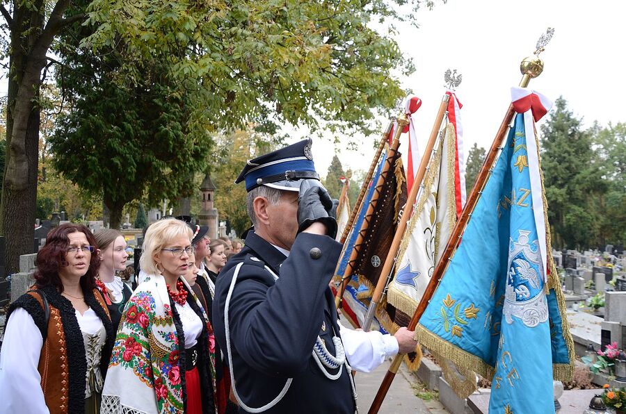 Uroczystości w 80. rocznicę śmierci Józefy Machay-Mikowej. Fot. Janusz Ślęzak (IPN)