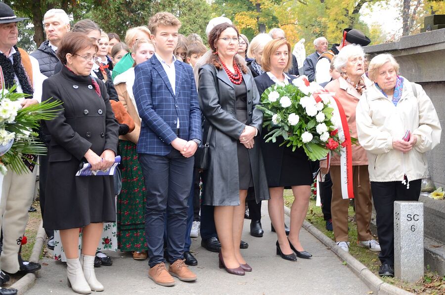 Uroczystości w 80. rocznicę śmierci Józefy Machay-Mikowej. Fot. Janusz Ślęzak (IPN)