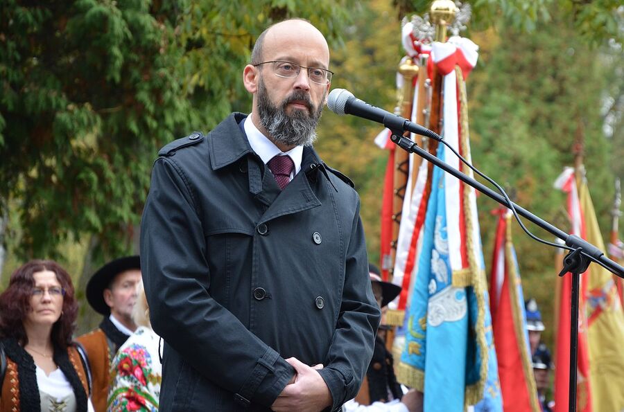 Uroczystości w 80. rocznicę śmierci Józefy Machay-Mikowej. Fot. Janusz Ślęzak (IPN)