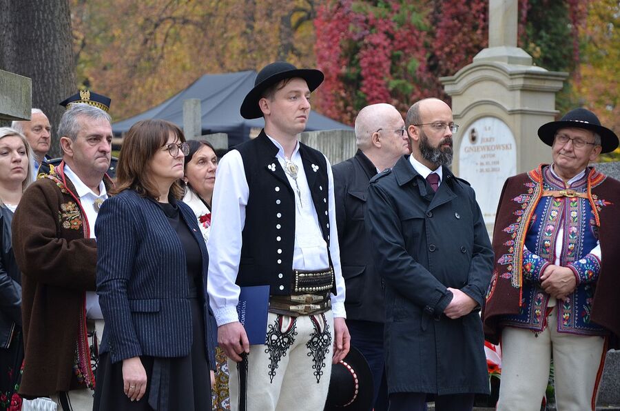 Uroczystości w 80. rocznicę śmierci Józefy Machay-Mikowej. Fot. Janusz Ślęzak (IPN)
