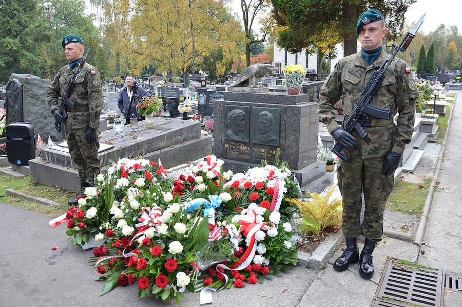 Uroczystości w 80. rocznicę śmierci Józefy Machay-Mikowej. Fot. Janusz Ślęzak (IPN)