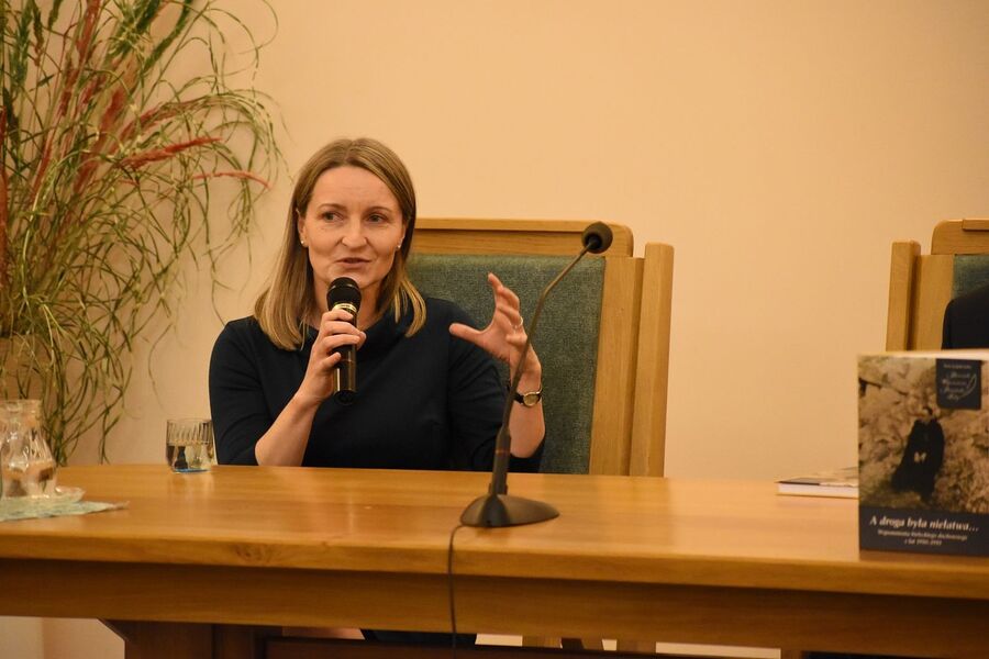 Promocja książki „A droga była niełatwa...”. Fot. Dariusz Skrzyniarz (IPN)