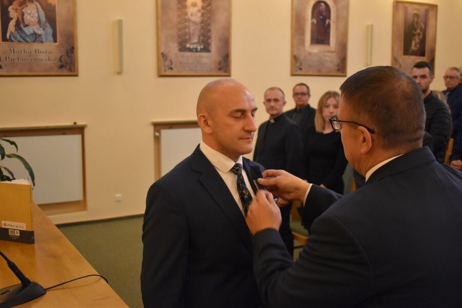 Wręczenie medali „Pro Bono Poloniae” i „Pro Patria”. Fot. Katarzyna Polit (IPN)