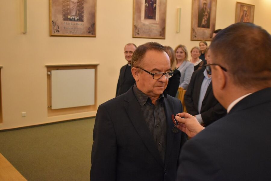 Wręczenie medali „Pro Bono Poloniae” i „Pro Patria”. Fot. Katarzyna Polit (IPN)