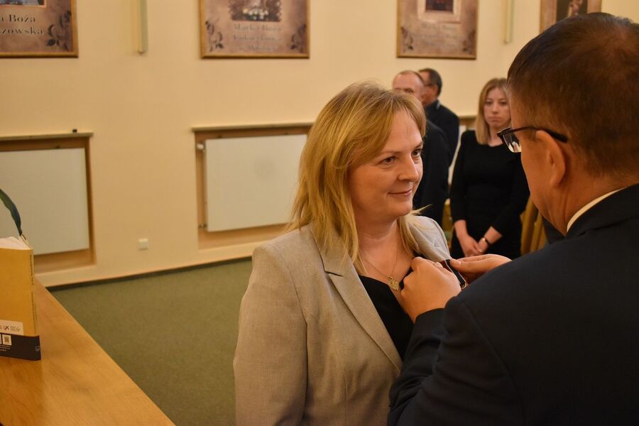 Wręczenie medali „Pro Bono Poloniae” i „Pro Patria”. Fot. Katarzyna Polit (IPN)