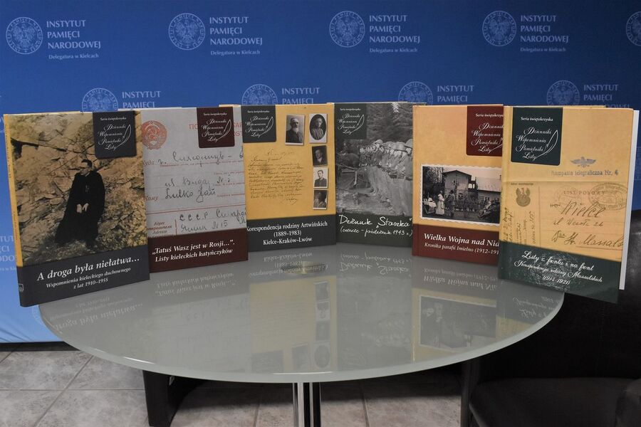 Seria Świętokrzyska „Dzienniki, Wspomnienia, Pamiętniki, Listy”. Fot. IPN