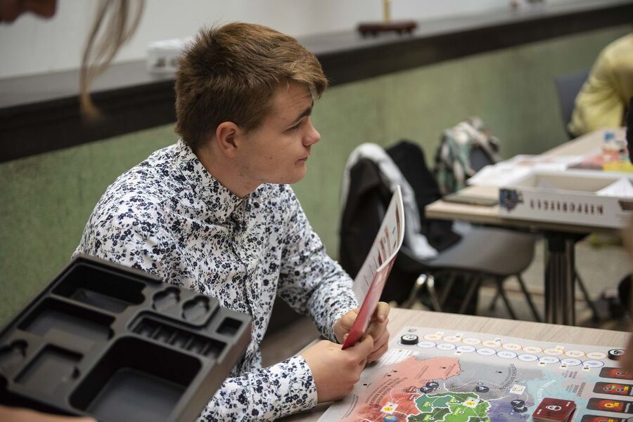 Małopolskie kwalifikacje I Olimpiady Gier Planszowych IPN. Fot. Agnieszka Masłowska (IPN)