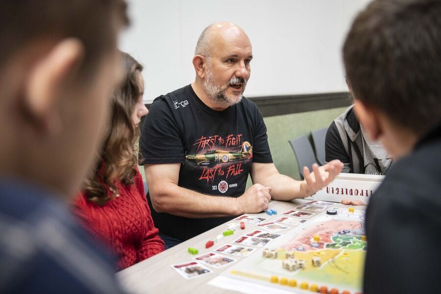 Małopolskie kwalifikacje I Olimpiady Gier Planszowych IPN. Fot. Agnieszka Masłowska (IPN)